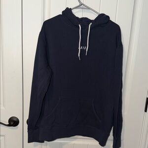 Crisp Navy Blue Hoodie